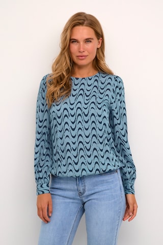 Kaffe Blouse 'KAmira' in Blue: front