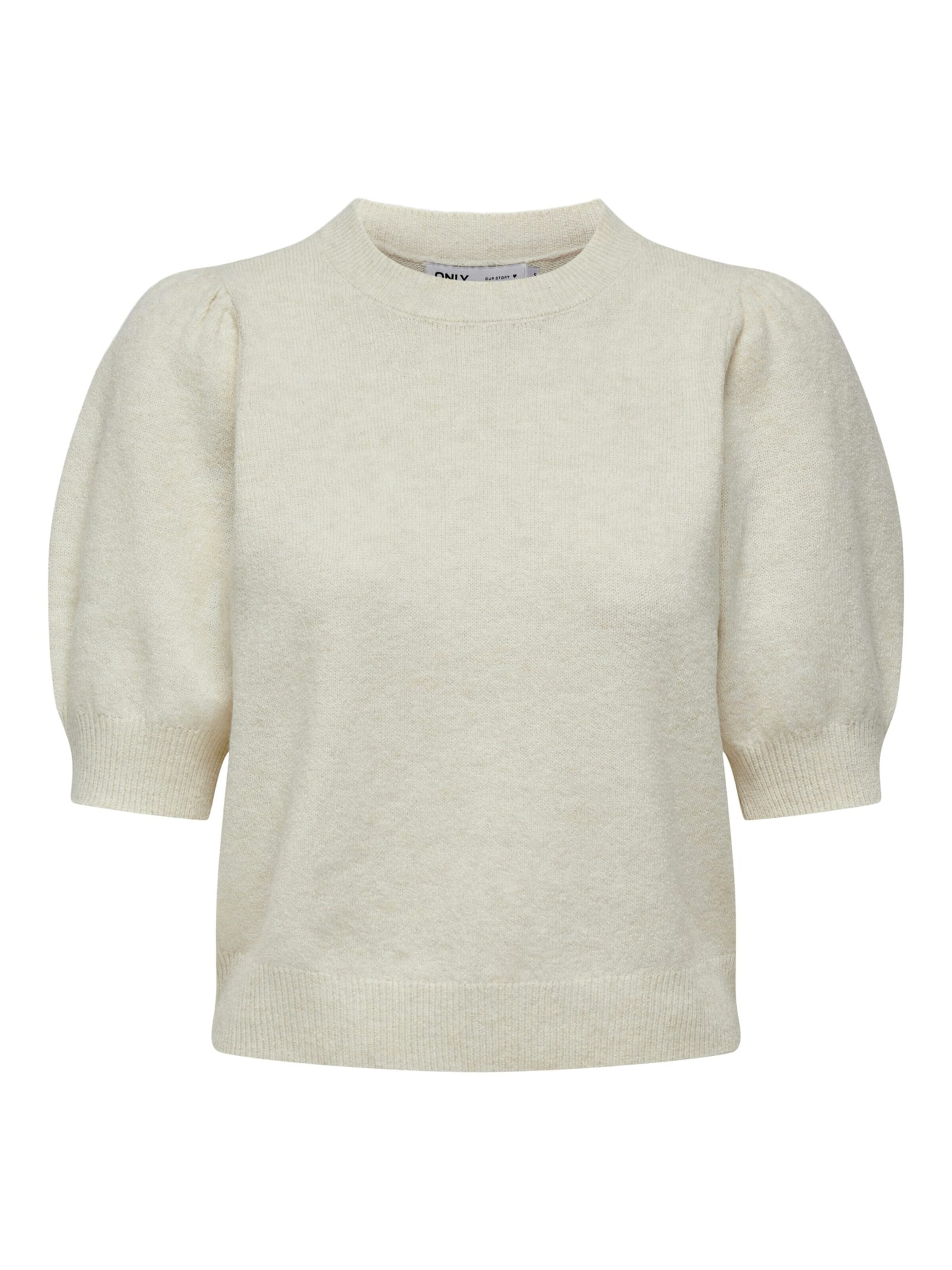 ONLY Sweater 'Rica' in Beige: front