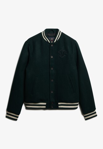 Veste mi-saison Superdry en vert : devant