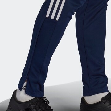 ADIDAS SPORTSWEAR Tapered Workout Pants 'Tiro 21' in Blue