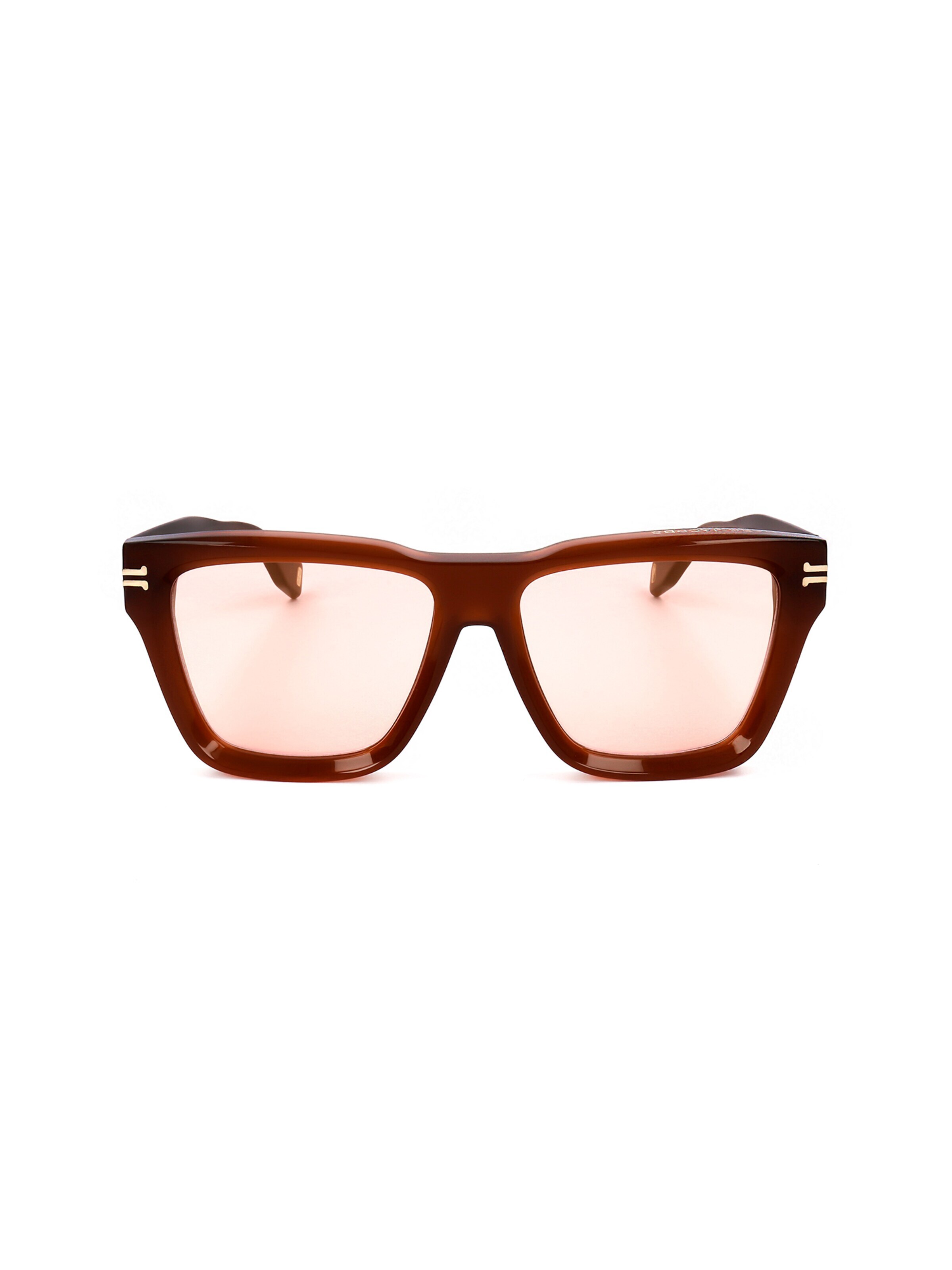 Occhiali da sole 'MJ 1002/S' di Marc Jacobs in marrone: frontale