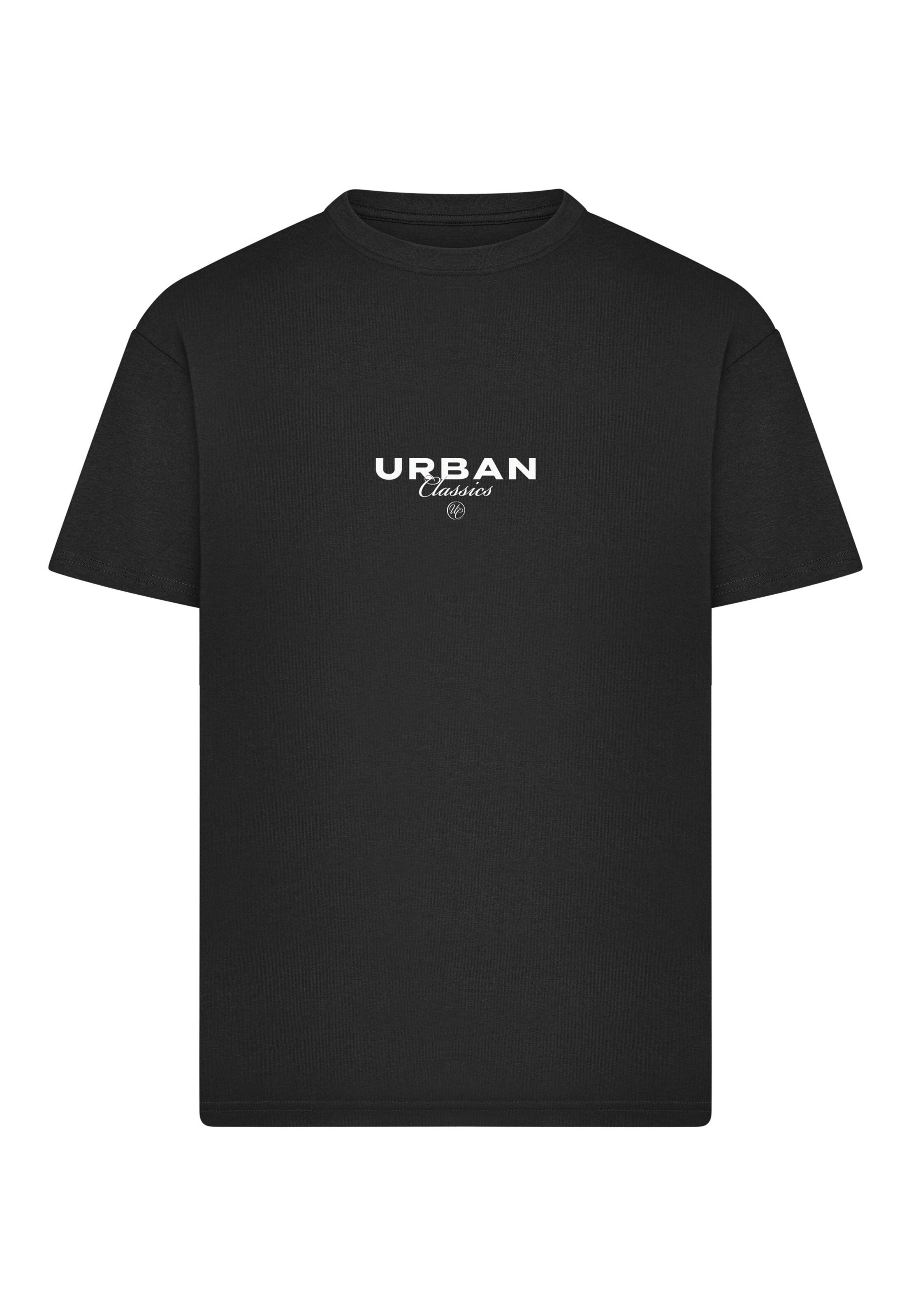 Urban Classics T-Shirt 'Mastering Basics' in Schwarz: Vorderseite