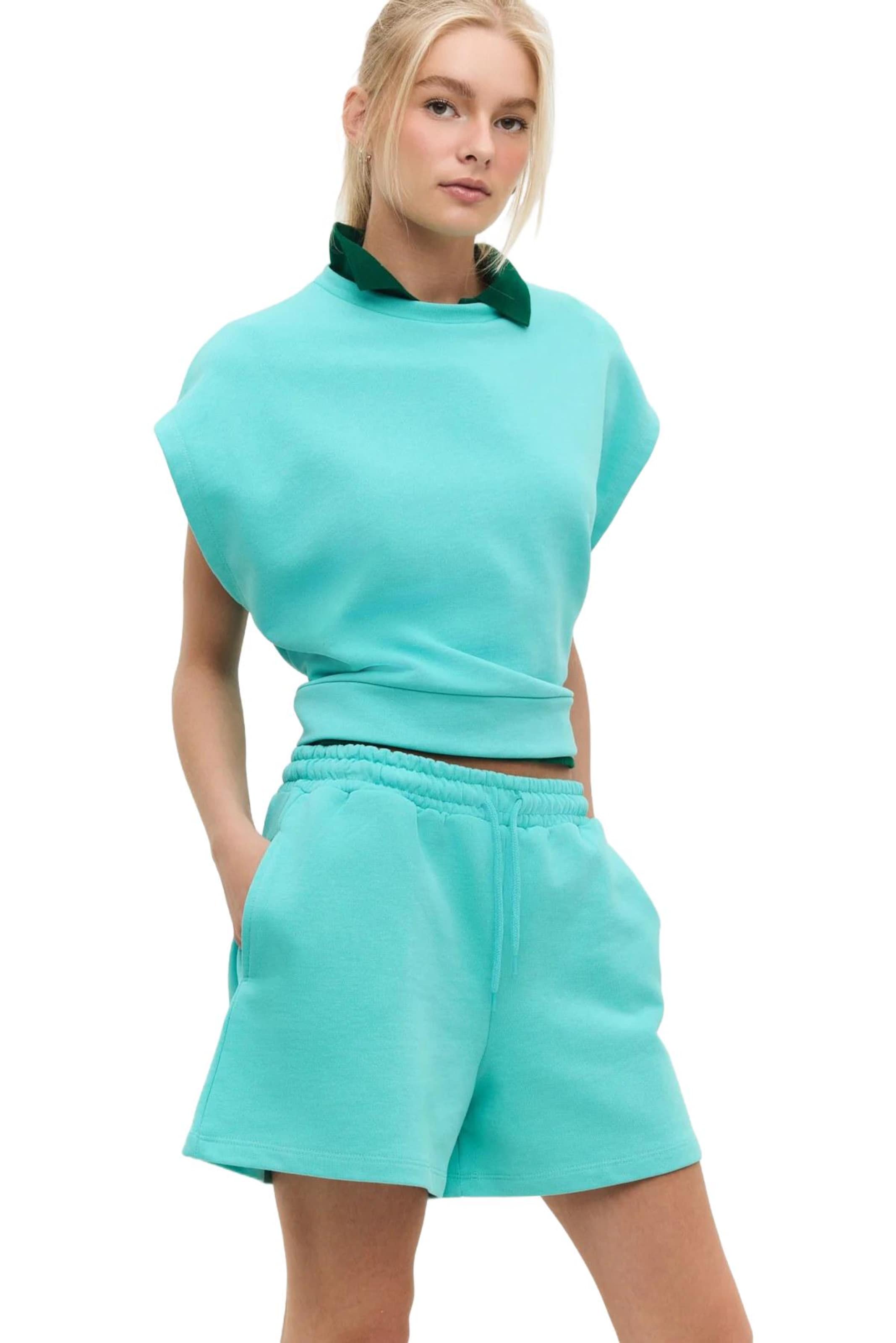 No Matter What Pants in Blue: front