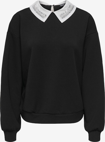 Felpa 'ONLWillow' di ONLY in nero: frontale