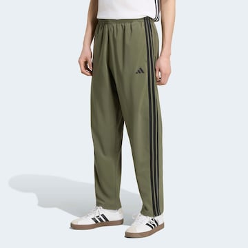 Loosefit Pantalon de sport 'Essentials' ADIDAS SPORTSWEAR en vert : devant