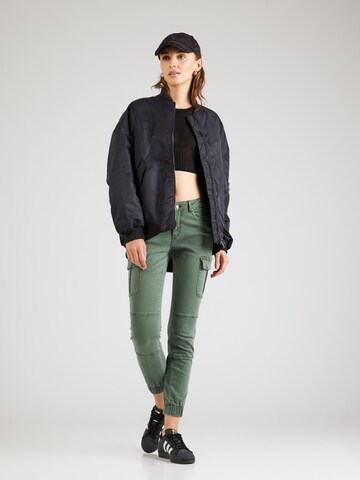 ONLY - Tapered Pantalón cargo 'ONLMISSOURI' en verde