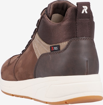 Rieker High-Top Sneakers in Brown