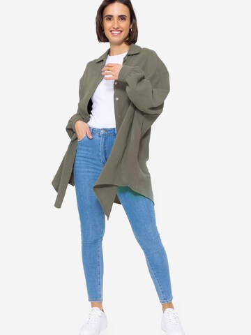 SASSYCLASSY Bluse 'lange Variante'‌‌‌‌‌‌‌‌ in Grün
