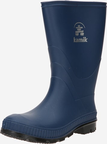 Kamik Boots 'Stomp' in Blauw: voorkant