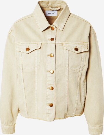 ABOUT YOU Between-Season Jacket 'Robin' in Beige: front