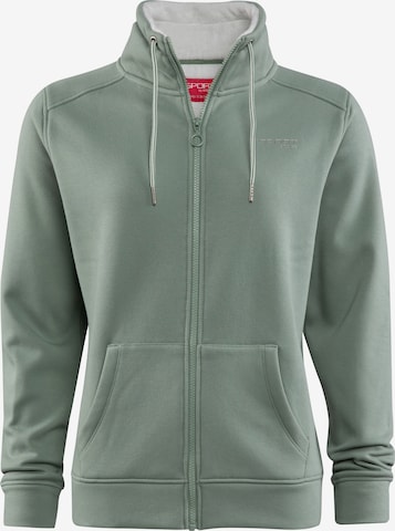 Veste de survêtement 'Jane' STOOKER WOMEN en vert : devant