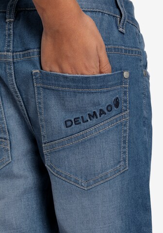 DELMAO Regular Jeans in Blue