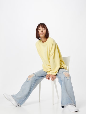 Karo Kauer Sweatshirt 'Ella' in Yellow