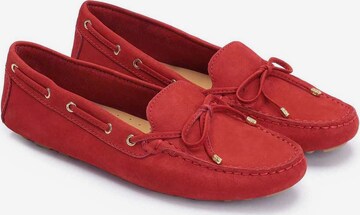 Kazar Mocassins in Rood