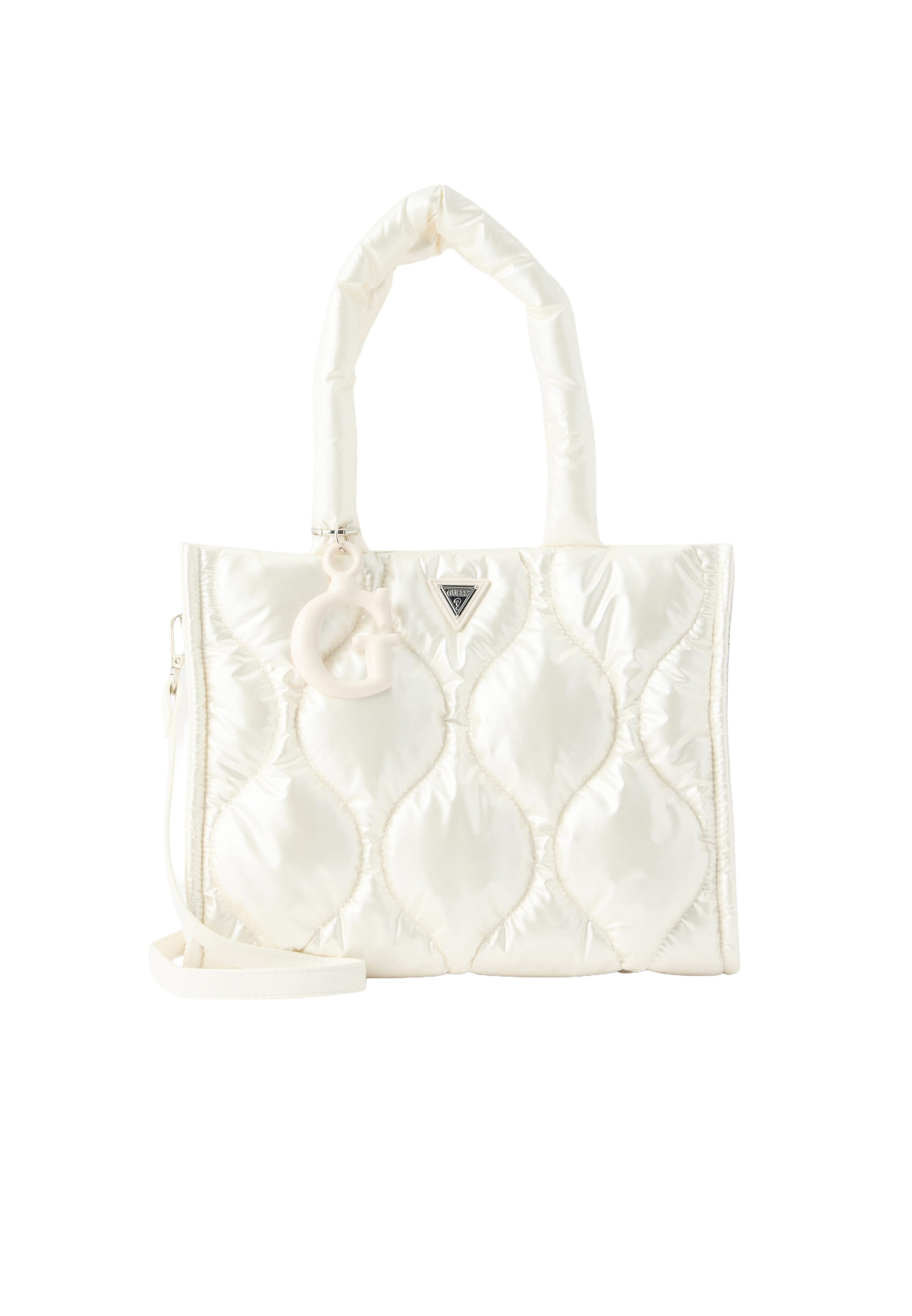 GUESS - Mala em bege: frente