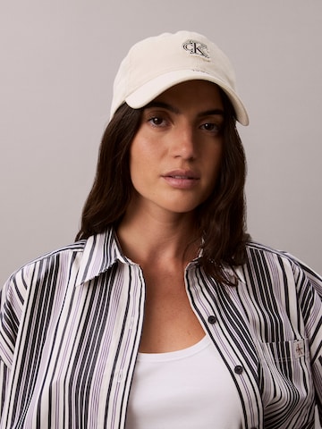 Calvin Klein Jeans regular Μπλούζα σε λευκό