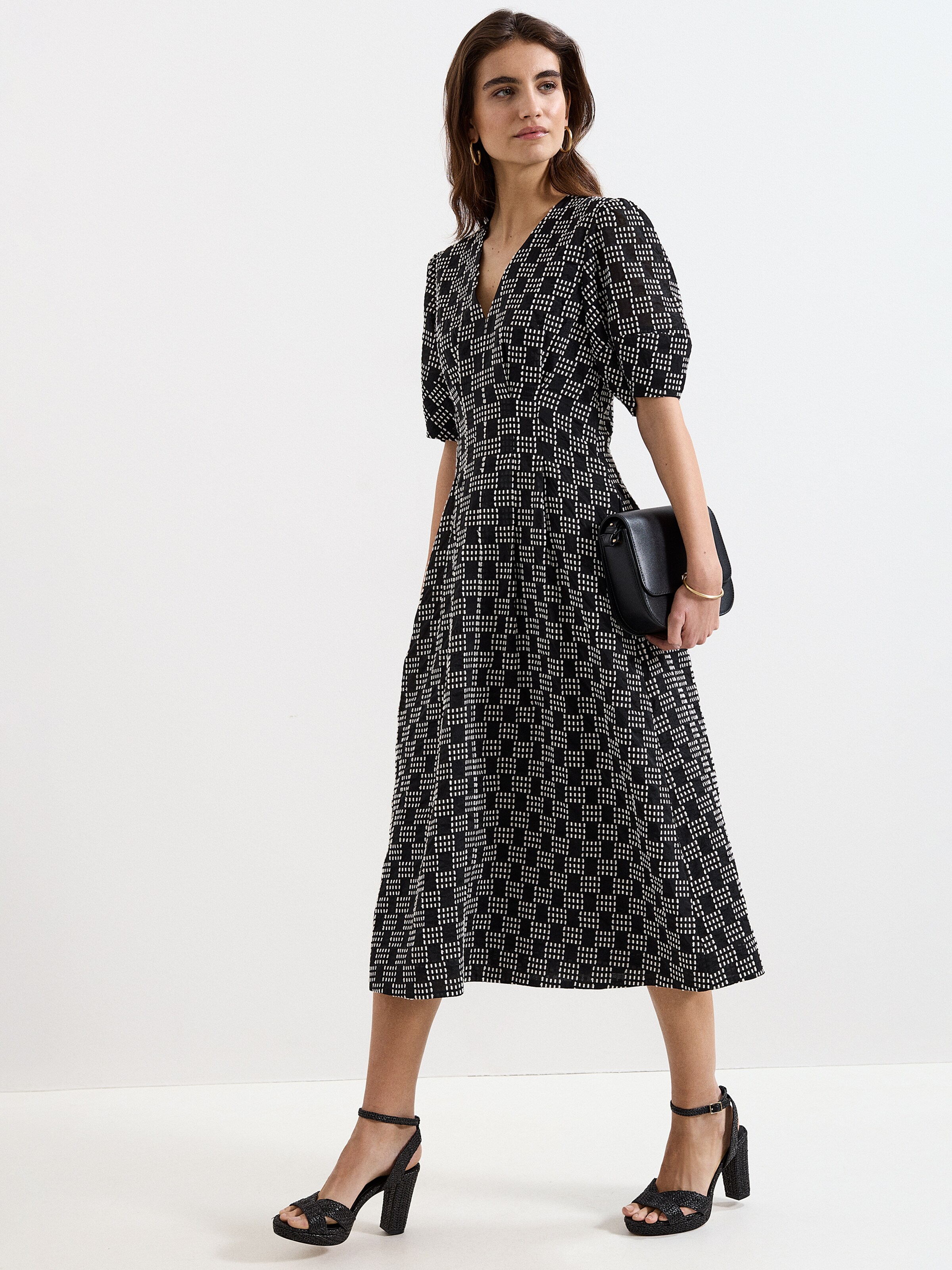 Phase Eight Dress in Black: side