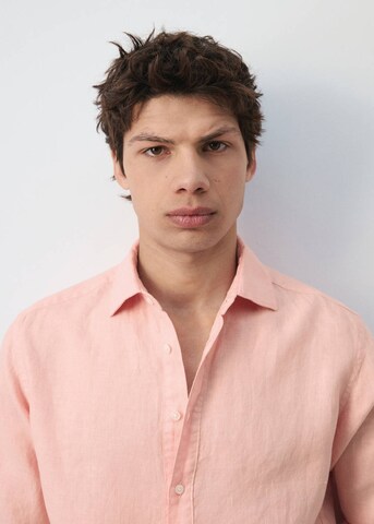MANGO MAN Shirt 'Rupit' in Orange