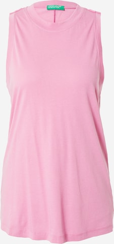 UNITED COLORS OF BENETTON - Top en rosa: frente