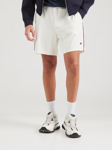 ELLESSE Loose fit Trousers 'ONORATI' in White: front