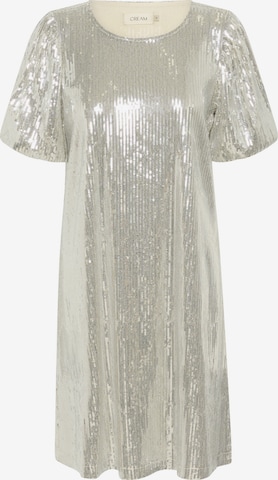 Robe de cocktail 'Festi' Cream en argent : devant