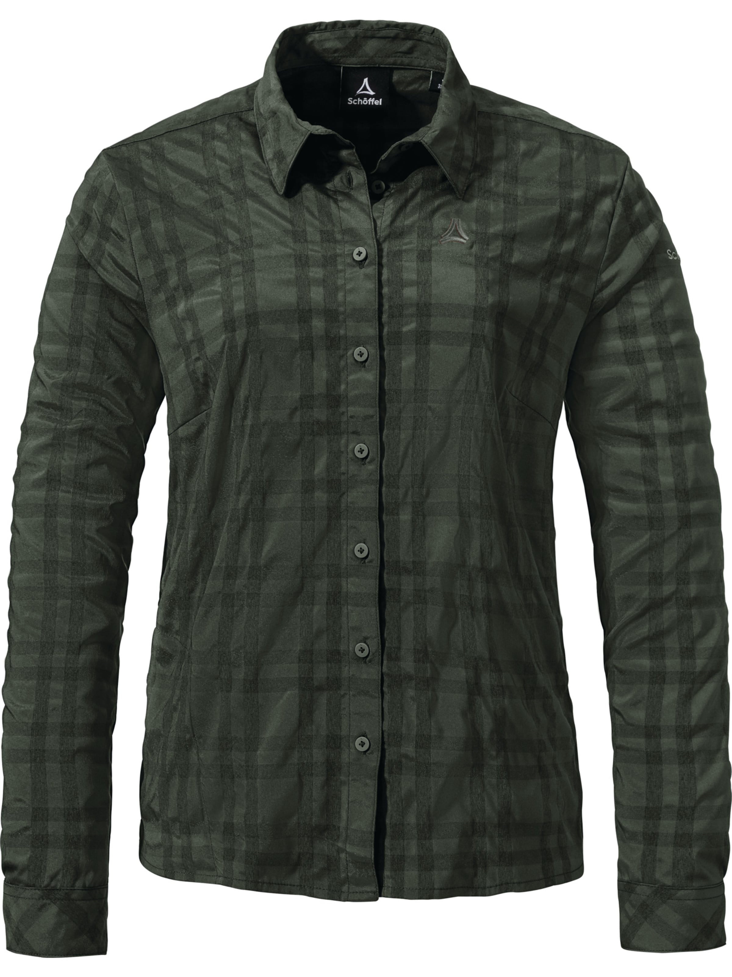 Schöffel Funktionsbluse 'Yekuro' in Grün: Vorderseite