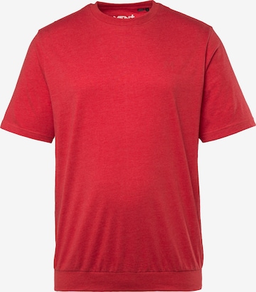 Men Plus T-Shirt in Rot: Vorderseite