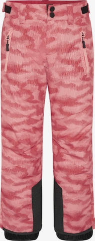 CHIEMSEE Regular Workout Pants in Pink: front