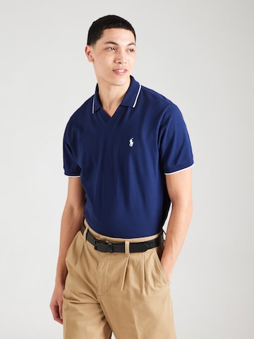 T-Shirt Polo Ralph Lauren en bleu : devant