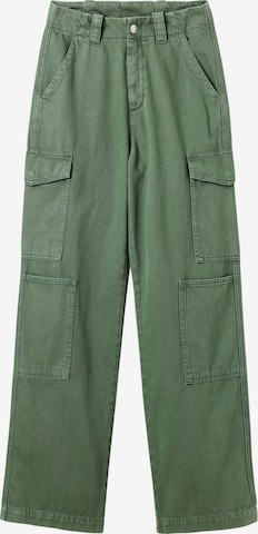 Desigual Regular Cargo trousers 'Sedal' in Green: front