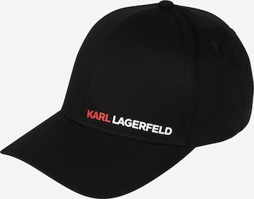 Karl Lagerfeld Pet in Zwart: voorkant