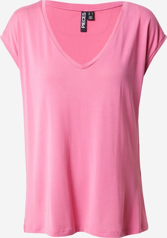 PIECES T-Shirt 'KAMALA' in Pink: predná strana