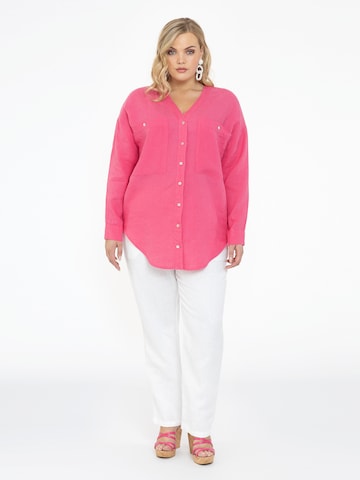 Yoek Blouse in Roze