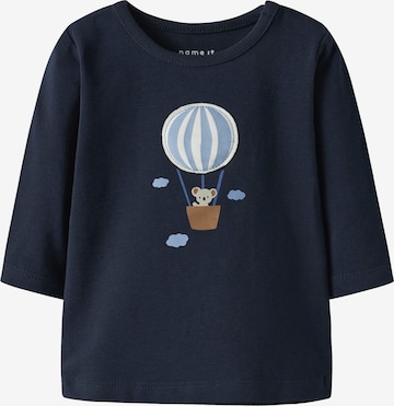 NAME IT Тениска 'NBMBENT' в синьо: отпред