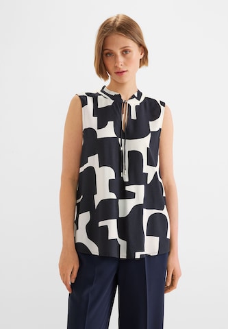 STREET ONE Blouse in Blauw: voorkant