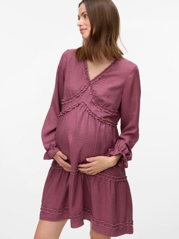 MAMALICIOUS Jurk 'MLAda' in Rood: voorkant
