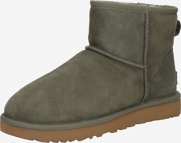 UGG Ботинки 'Classic Mini II' в Зеленый: спереди