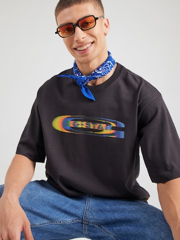 G-STAR Футболка 'Old Skool' в Черный