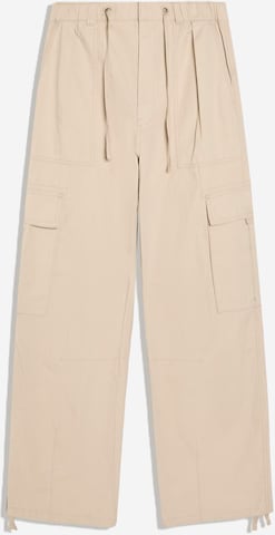Pantaloni cargo di Bershka in marrone: frontale