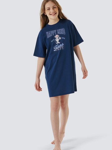 SCHIESSER Nachthemd 'Nightwear' in Blauw: voorkant