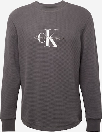 T-Shirt Calvin Klein Jeans en gris : devant