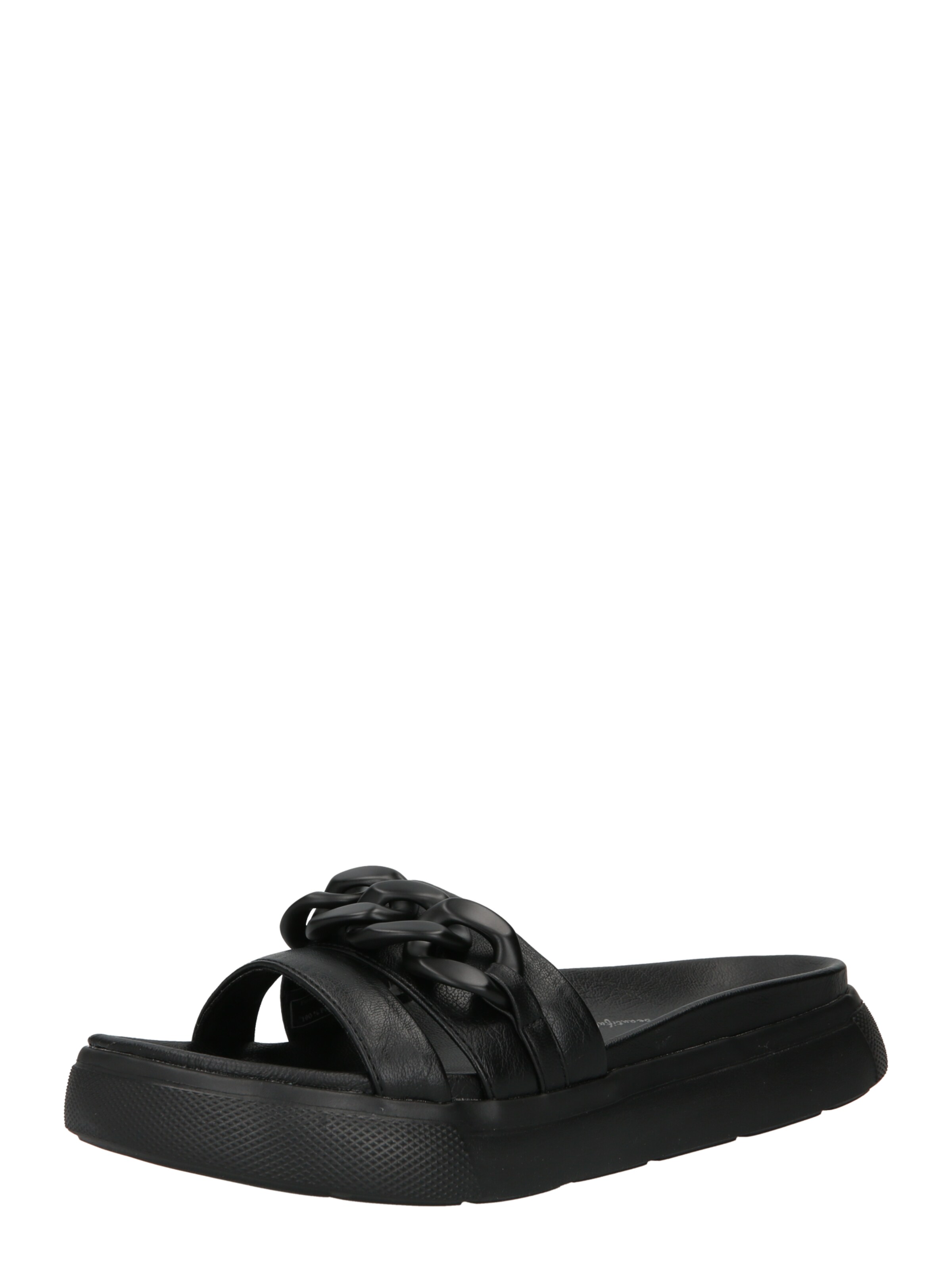 TT. BAGATT Pantolette 'Dalia' in Schwarz: Vorderseite