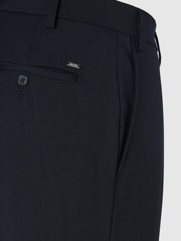 Hiltl Slim fit Pants 'Terni - B-DYnamic Wool' in Blue