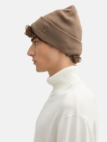 TOM TAILOR DENIM Beanie in Brown