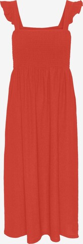 PIECES Letné šaty 'LUNA' - Červená: predná strana