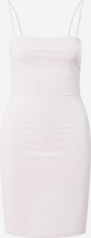 Robe de cocktail Monki en rose : devant