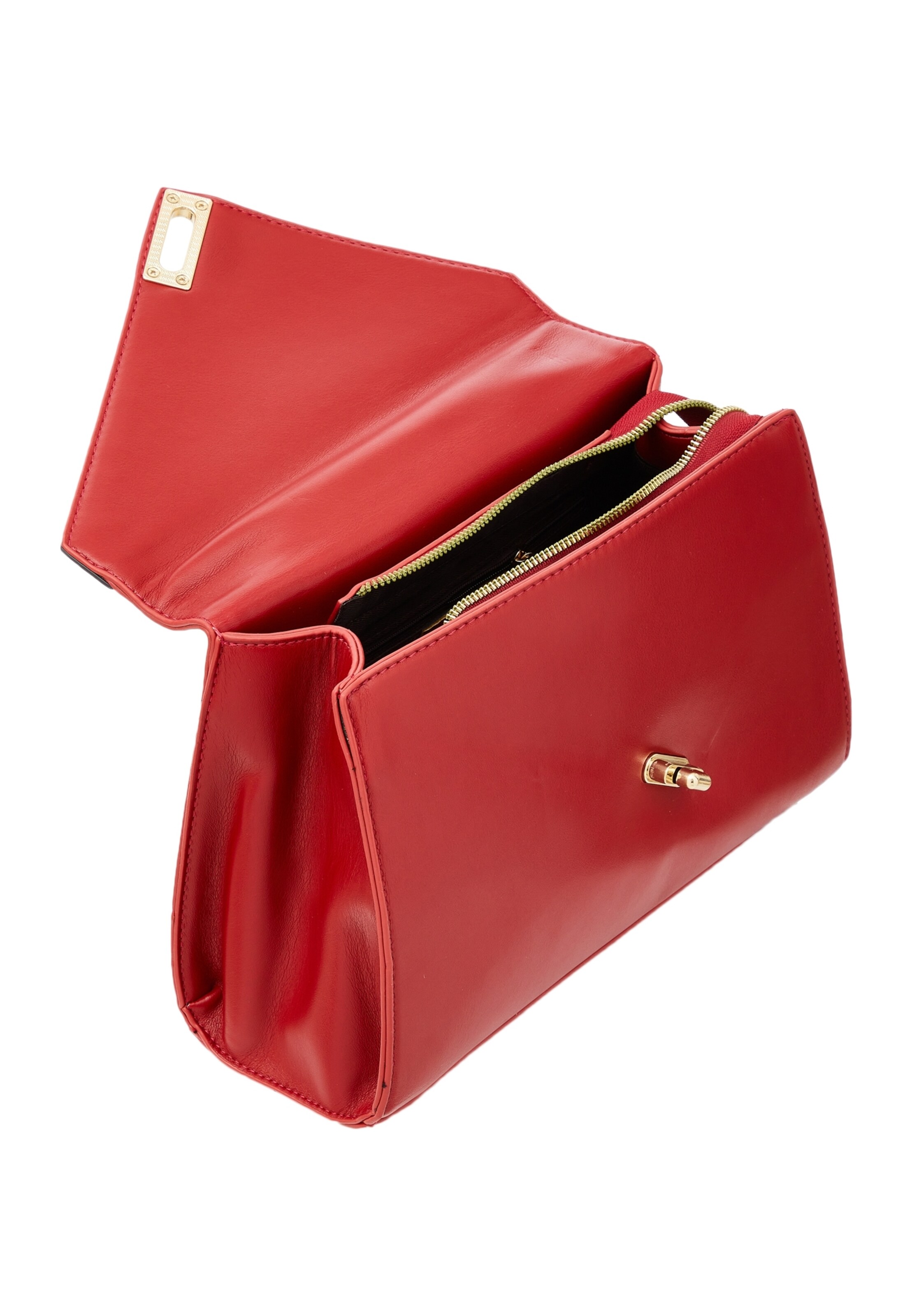 Borsa a mano di Usha in rosso