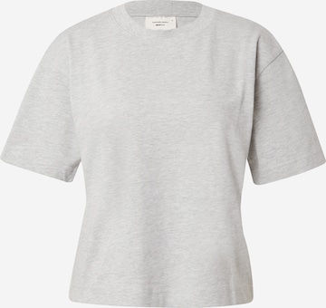 Gina Tricot Тениска в сиво: отпред