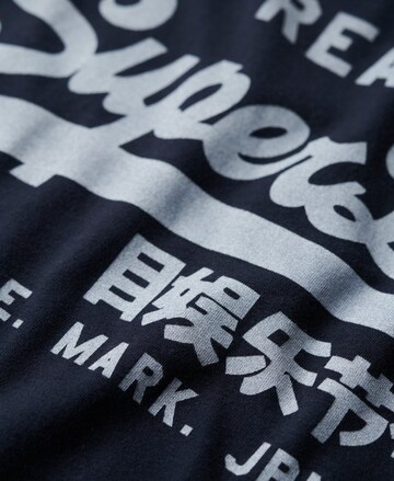 Superdry T-Shirt in Blau
