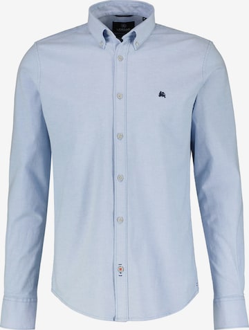 LERROS Button Up Shirt in Blue: front